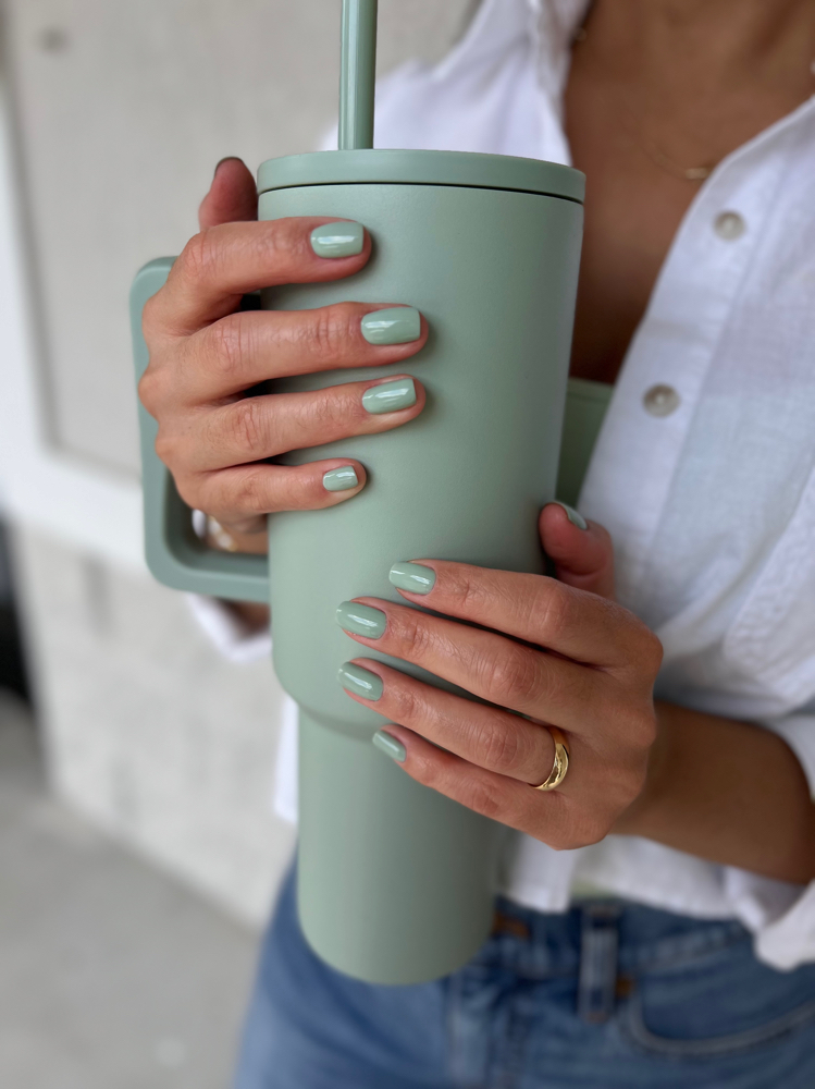 Russian Manicure + Gel Color