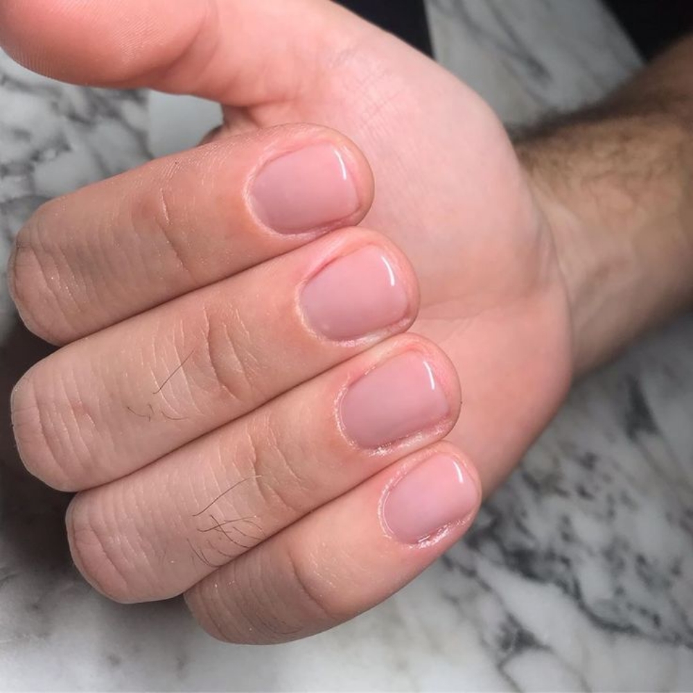 Men's Mani at Nails & Secrets Lounge in El Paso, TX