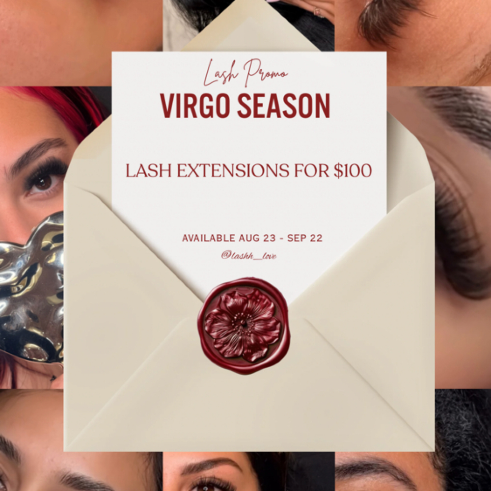 Lash Extension Virgo Promo at Uniquely Yours Beauty Bar in Melrose Park, IL