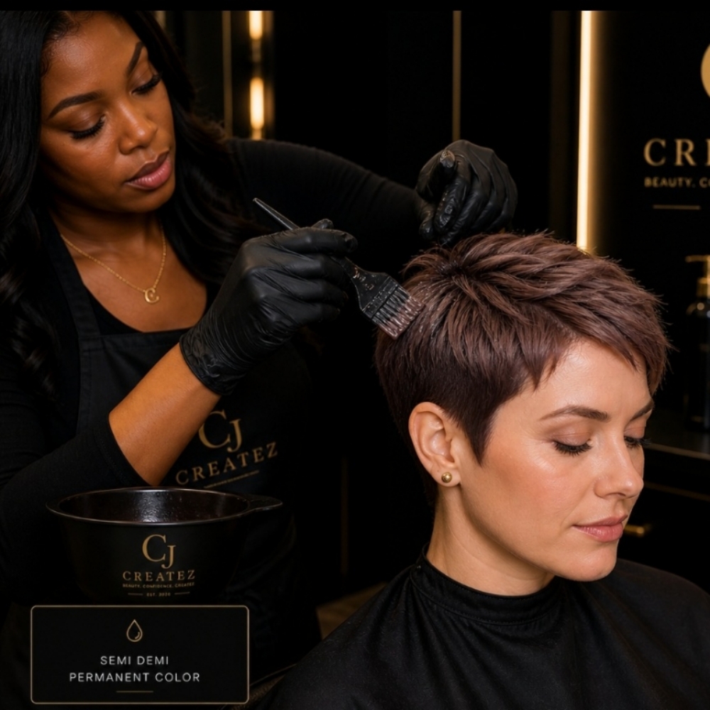 Demi/Semi Permanent Color at CJ CREATEZ, LLC in Washington, DC