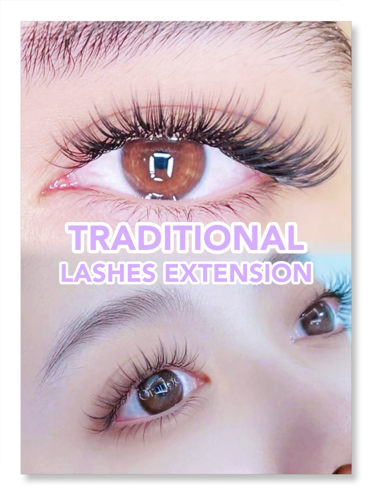 TRADITIONAL EYELASH EXTENSION