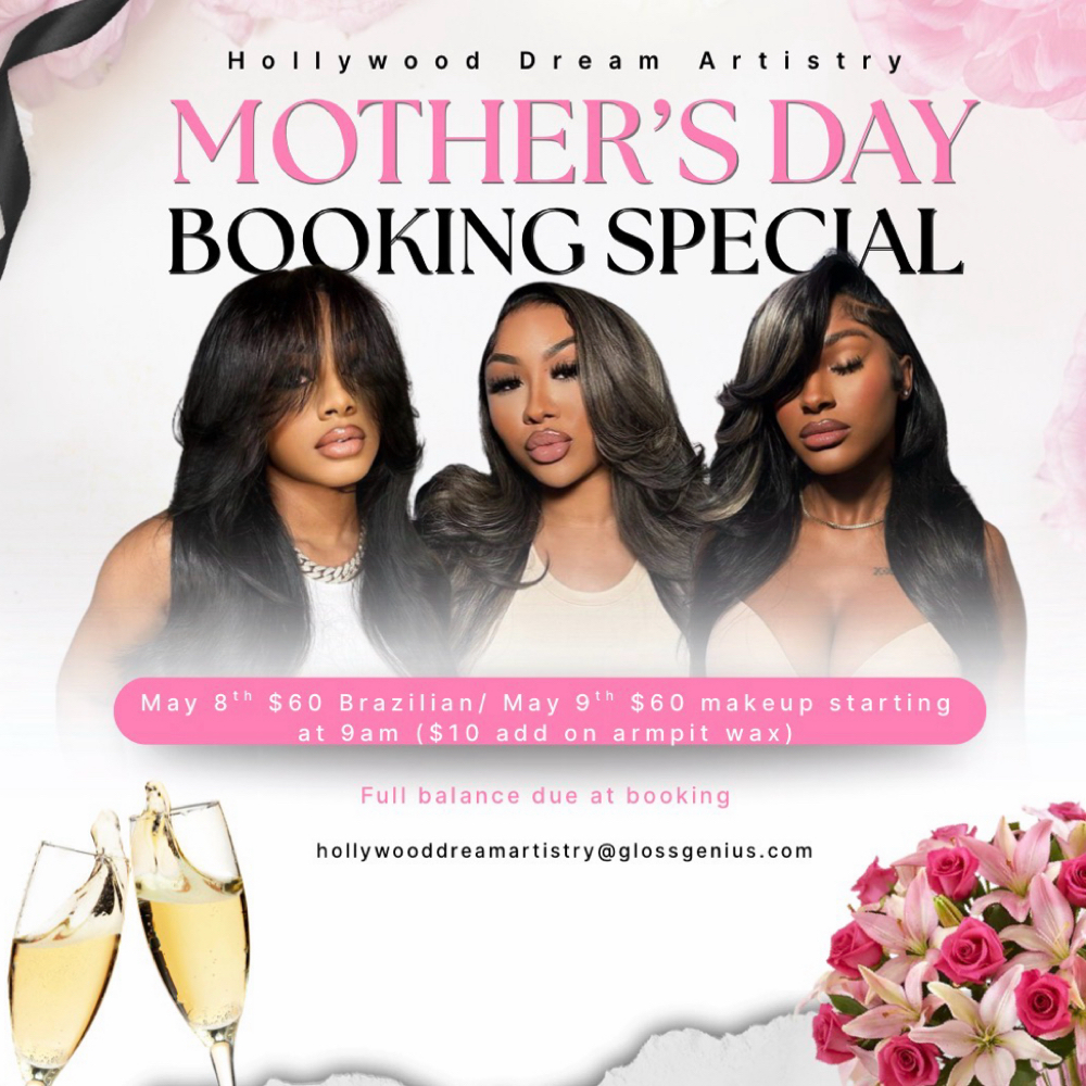 Mothers Day Sale at Hollywood Dream Artistry in Elizabeth city, NC