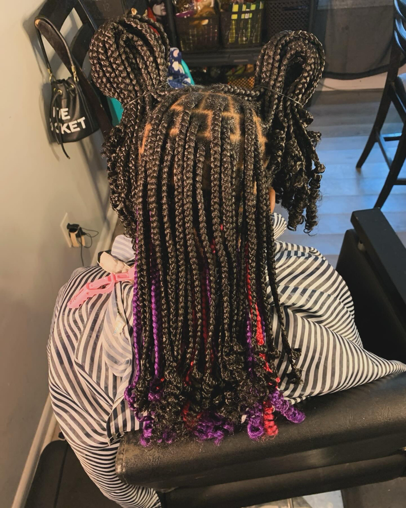 Kids Knotless Shorties