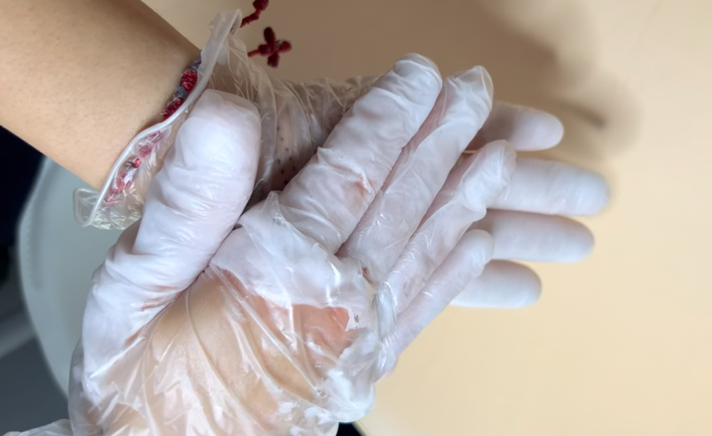 Paraffin Wax Hand Treatment