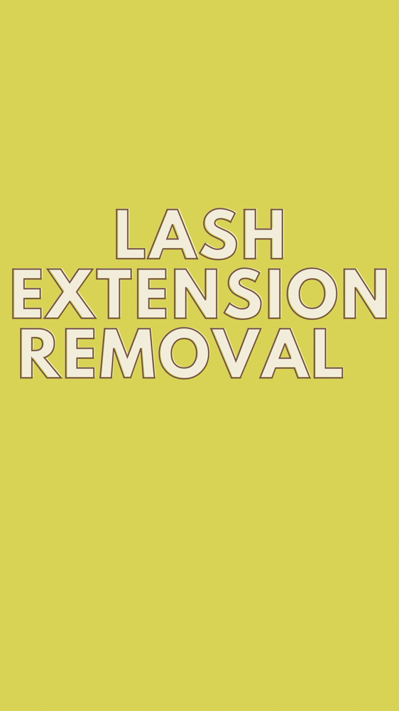 Lash Extention Removal