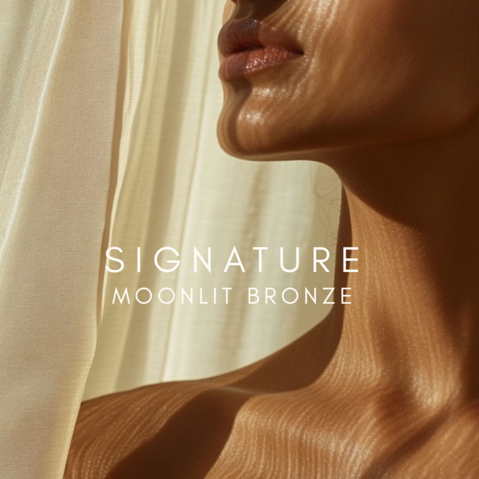 Signature Custom Tan at Moonlit Bronze in Corona, CA