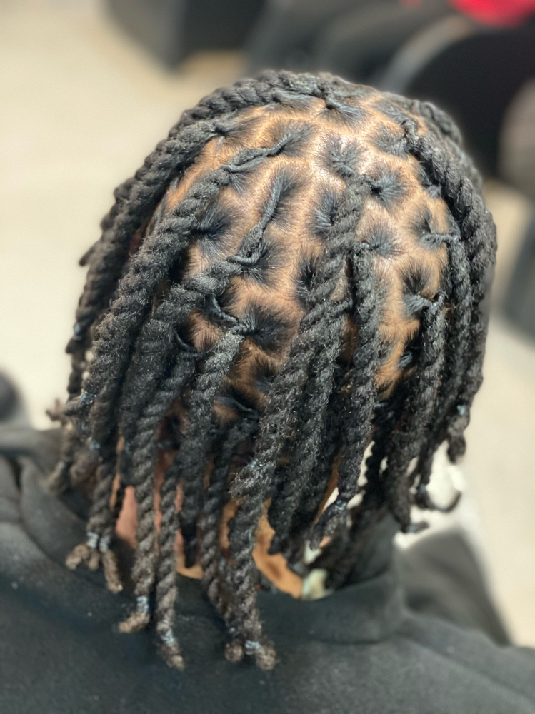 2 Strand On Locs