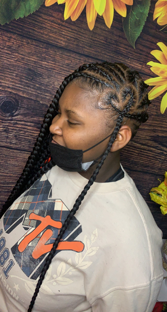 LIL MAMA 🍋BRAIDS W/HEART