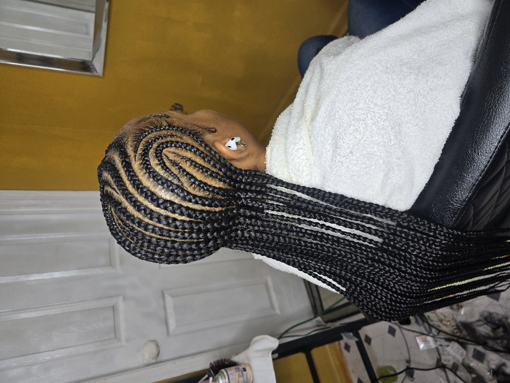 Cornrows Braids at Braids By Veronica in Lanham, MD