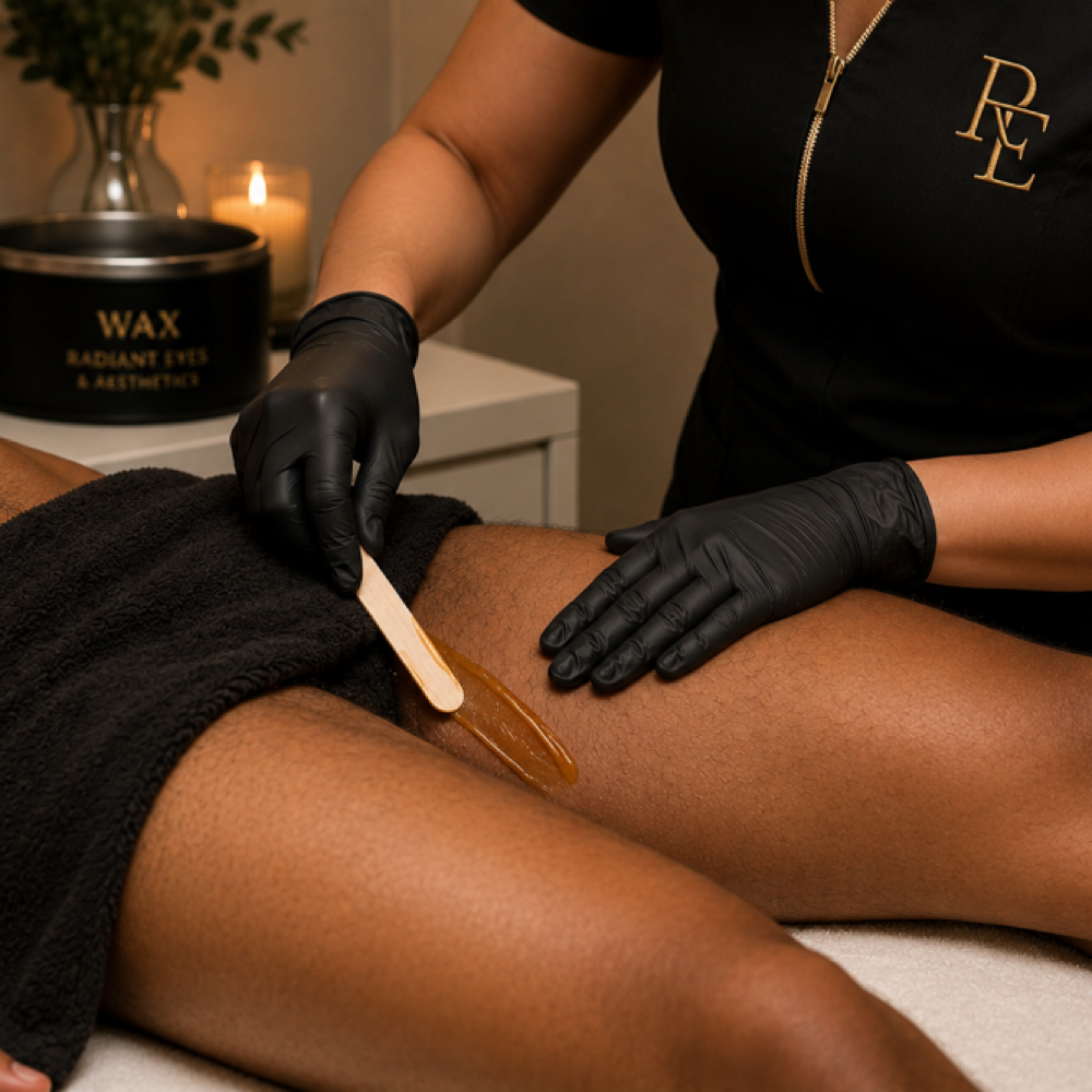 Men’s Manzilian Wax at Radiant Eyes & Aesthetics in Petal, MS
