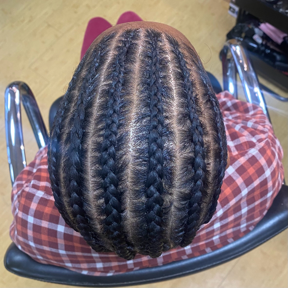Classic Cornrows (For Wig Install)