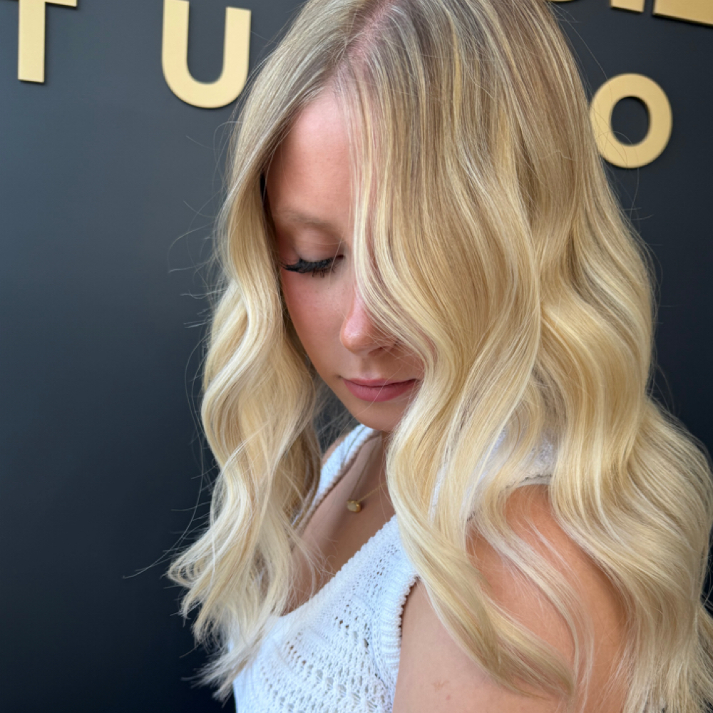 Full Blonding at Kristin Young Hair Studio in Plymouth, MA