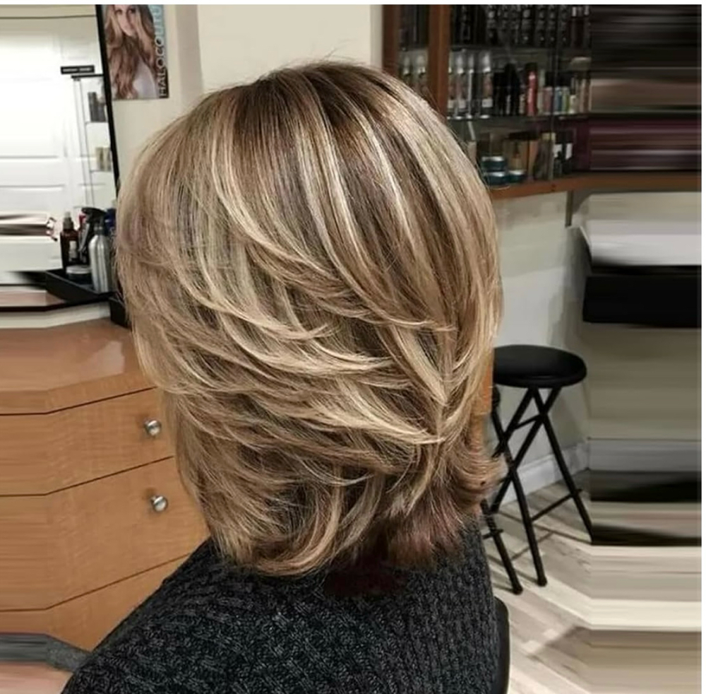 Root Color Full Foil And Haircut