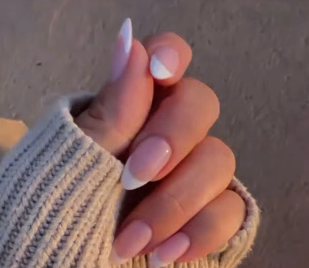 Hard Gel Manicure On Natural Nails