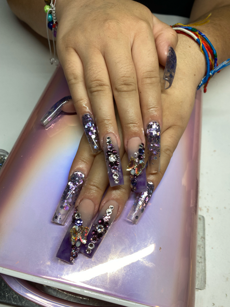 Fullset (xl) at Nails By Jasmine J in Bakersfield, CA