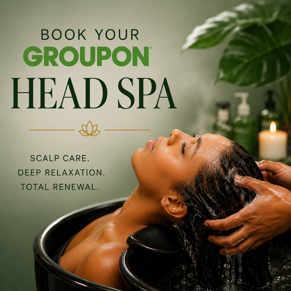 Groupon Head Spa at City Spa by Blue in Dallas, TX