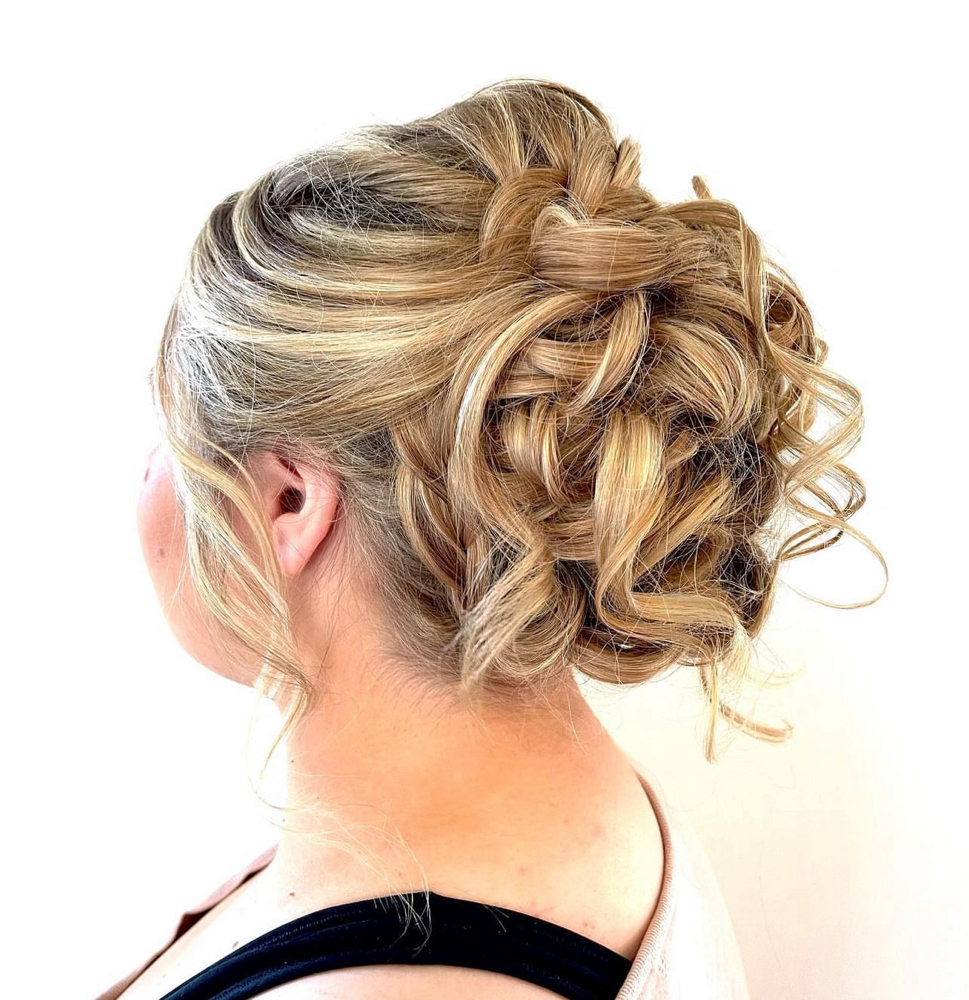 Updo Formal Styling