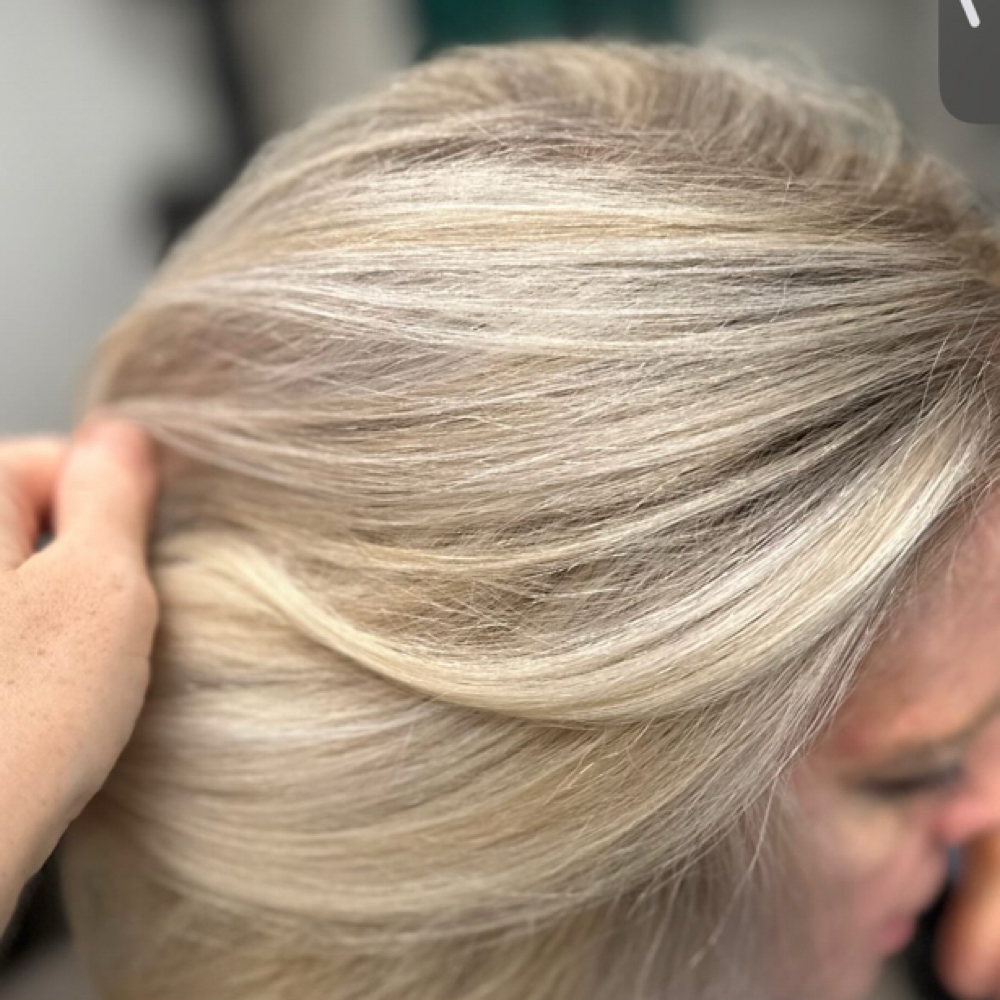 Full Highlight + Style at EVERROOT Hair Studio in Austin, TX