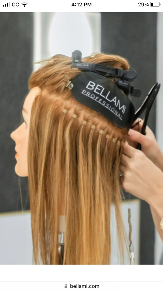 Hair Extensions Removal