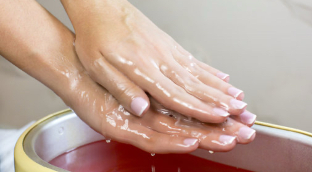 Paraffin Wax hands