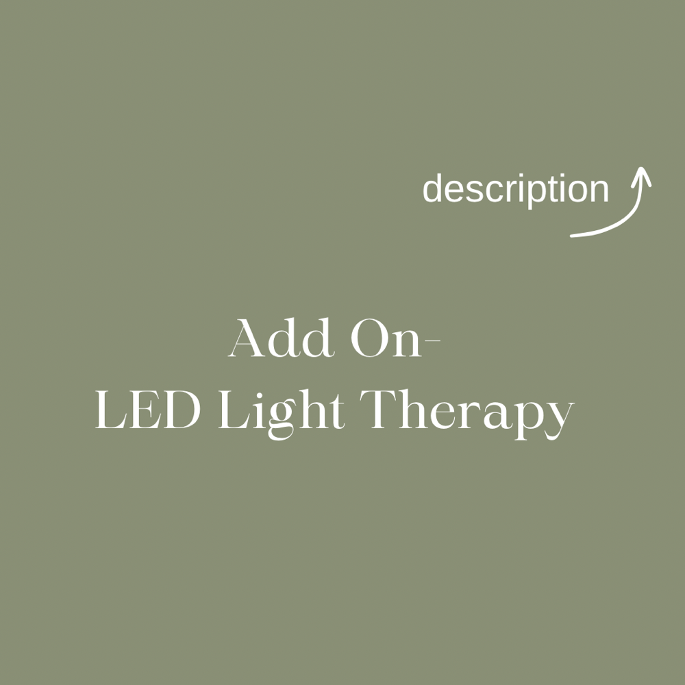 ADD ON LED Light Therapy