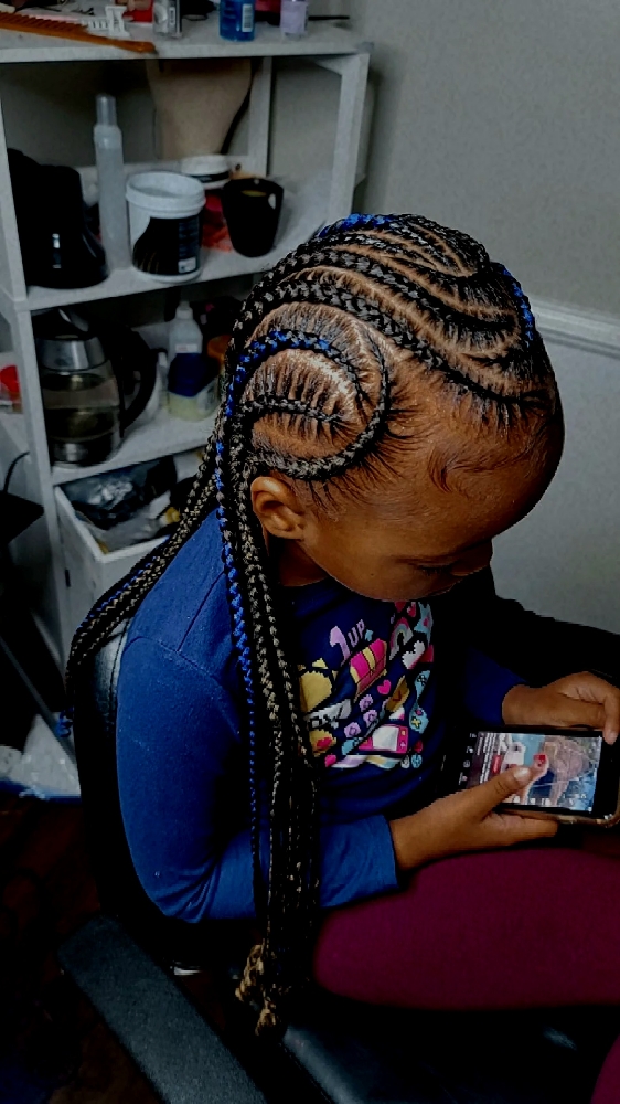 Kids 10-15 Stitch Braids >10