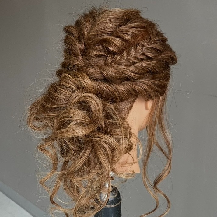 Bridal Up-Do at Shades by Jaydyn in Salem, VA
