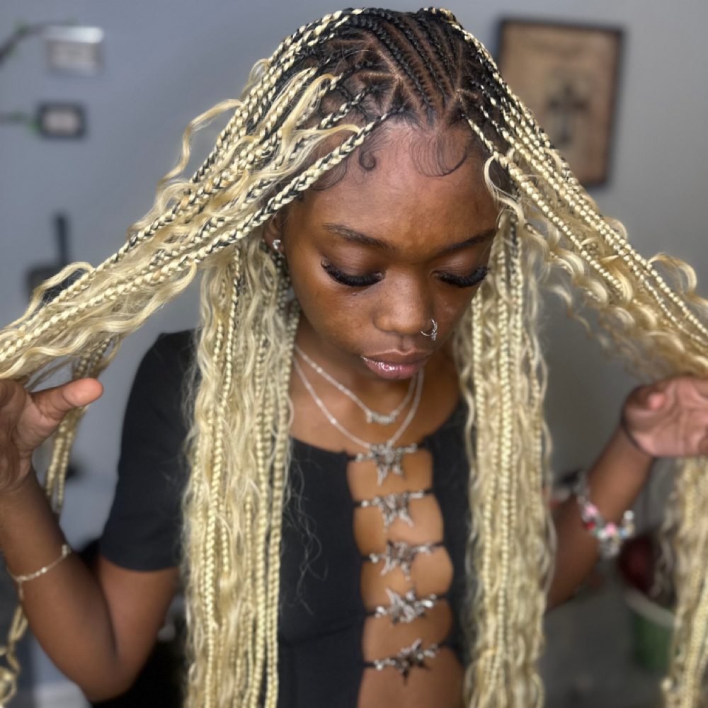 Fulani Braids at Taylored Image in Delmar, DE