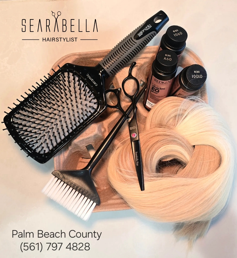 Hair Extensions at Searabella Hair in West Palm Beach, FL
