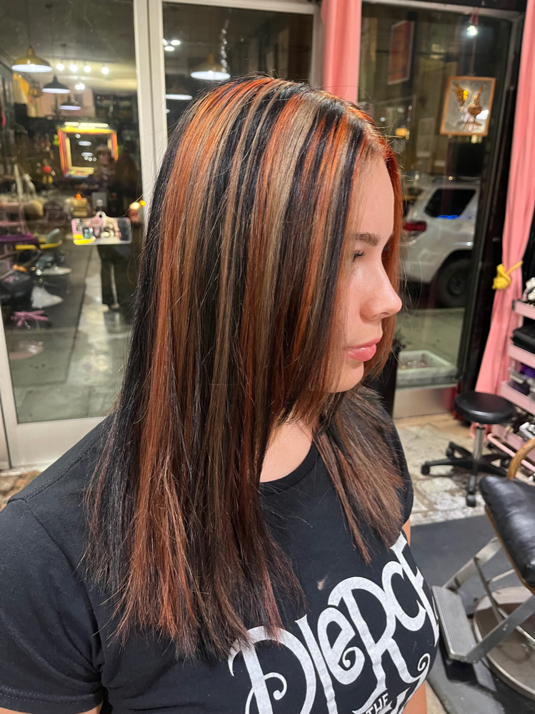 Calico / Chunky Highlights