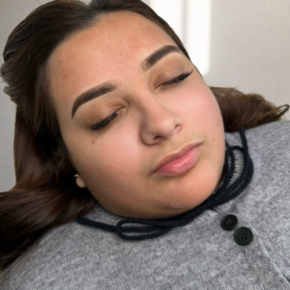Ombré Powder Brow Tattoo at Haley’s House Of Brows And Ink in Houston, TX