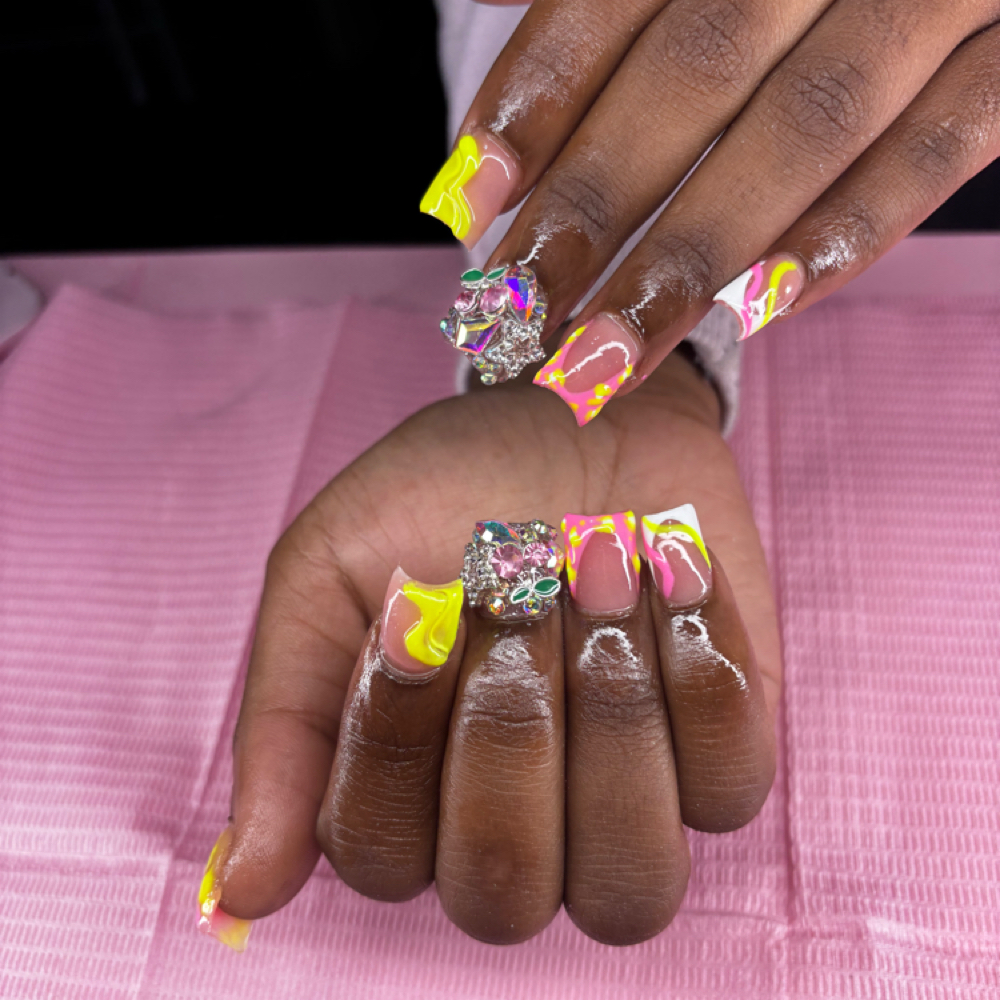 Back To School Freestyle at Pink Velvet Nail Studio in Arlington, TX