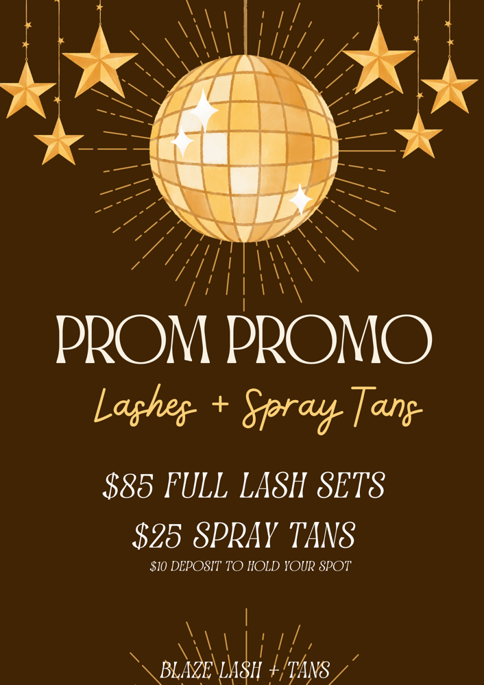 PROM STUDENT LASH SET