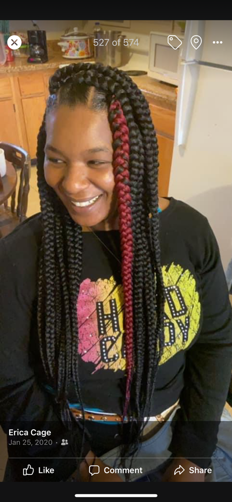 Jumbo Knotless Braids