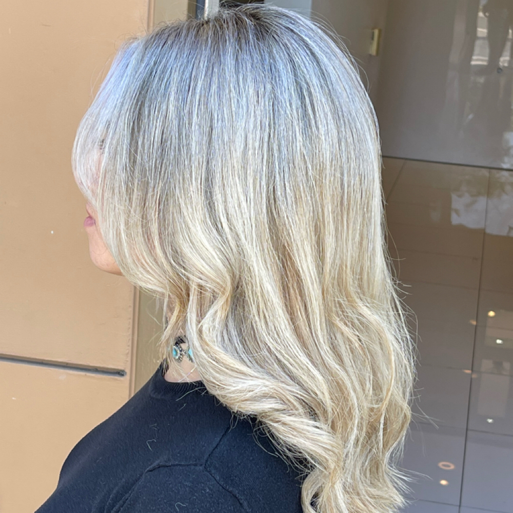Full Highlight at Hair Boss Studio in Newport Beach, CA