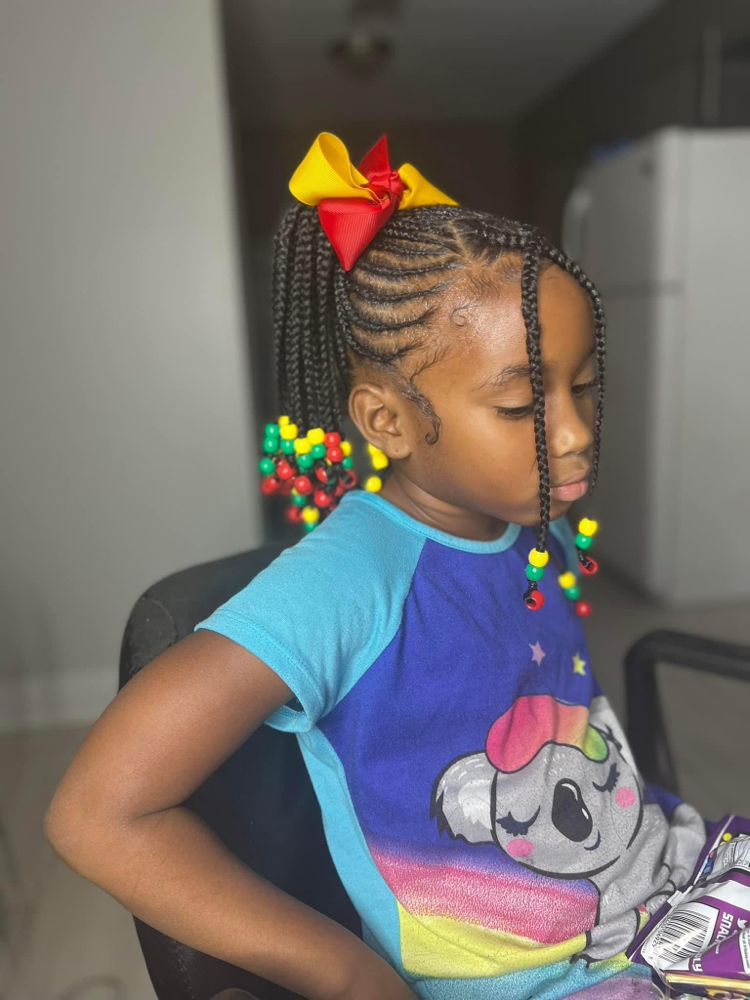 Kids Tribal Ponytail