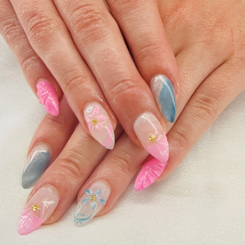 Basic Manicure at Miami Valley nails spa in Cincinnati, OH