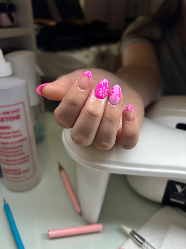 Acrylic Sets (Simple Designs)