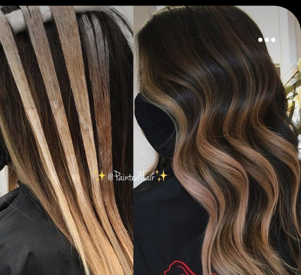 Root touch up Balayage