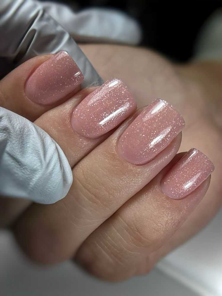 Hard Gel Dry Manicure