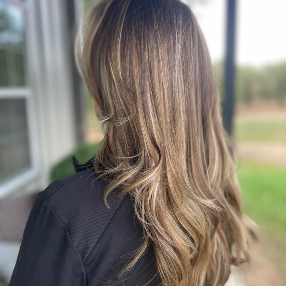 Full Lowlight/Reverse Balayage at Tami Miller in Weatherford, TX