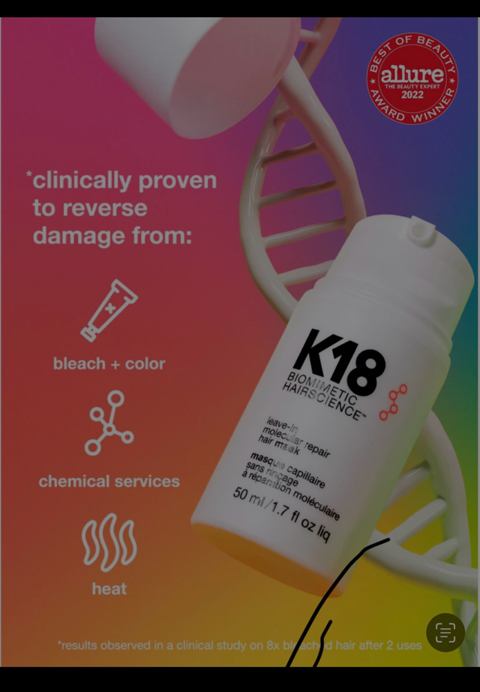 K18 Repair Treatment