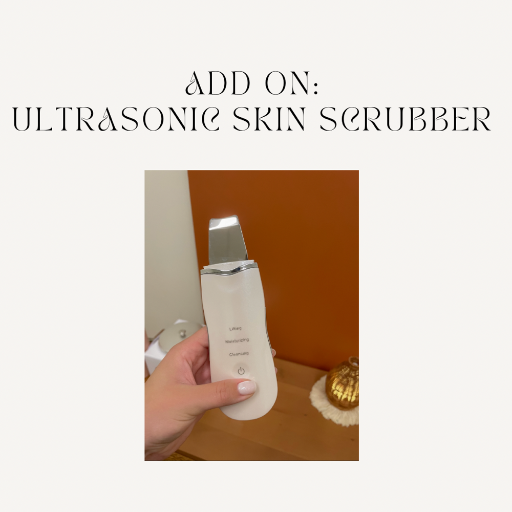 add on ultrasonic skin scrubber