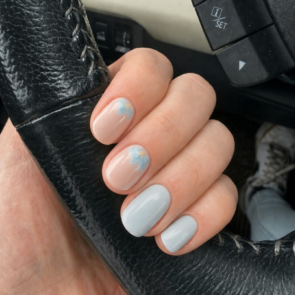 Gel X Manicure at Beauty And The Barber Salon in Pierrepont manor, NY
