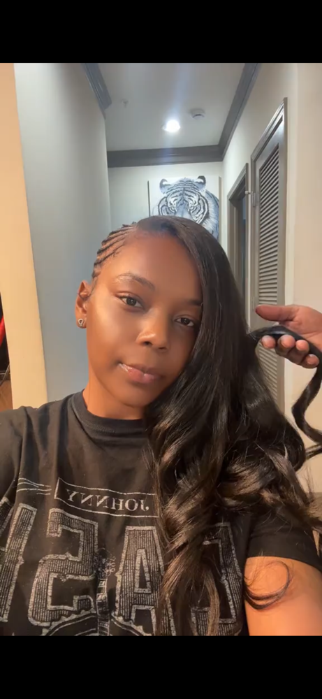 Half Braided Mahawk