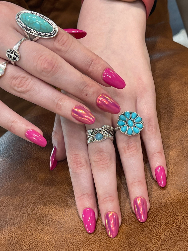 Sculpted Acrylic Nails Medium at The Nail Therapist in Coeur d’Alene, ID