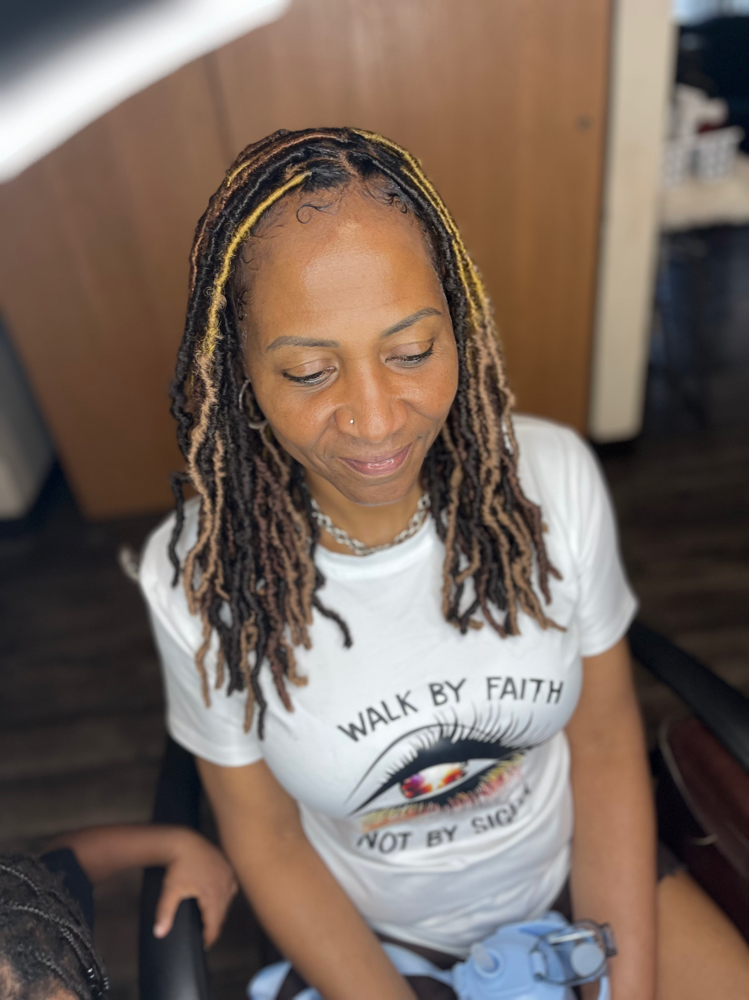 Boho Loc Bob at BraidsByChardonnay in Milwaukee, WI