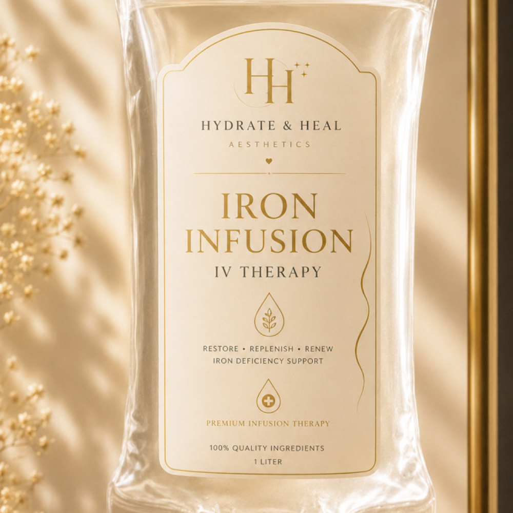 Iron Infusion at Hydrate & Heal Aesthetics in alexandria, VA