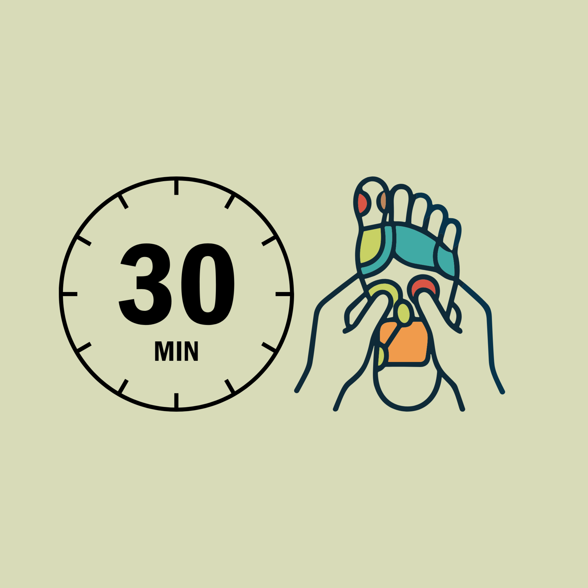 30 Min Reflexology Massage at Peace By Palms in Valparaiso, IN