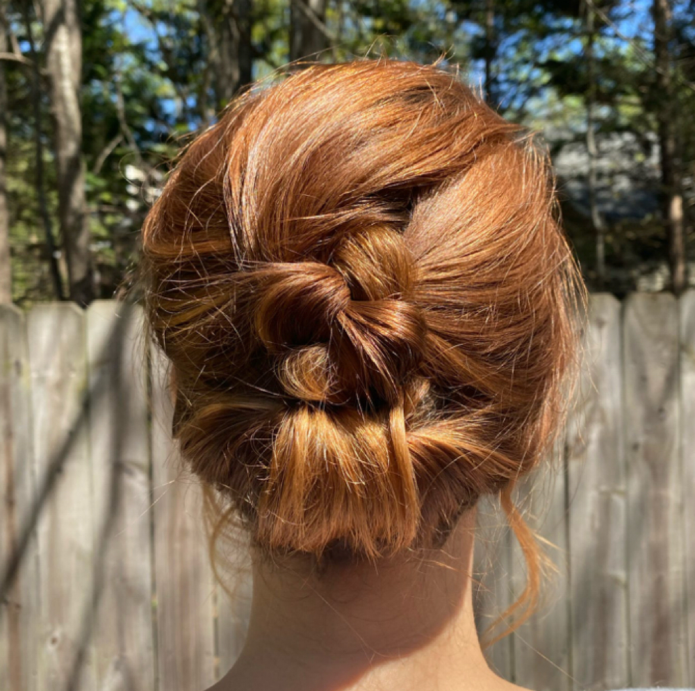 Full Updo at Ashlee the Cosmo in Dahlonega, GA